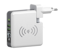 FOREVER CORE z power bankiem 6700 mAh 2xUSB 1xUSB-C biala - 1380783 - zdjęcie 1
